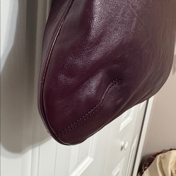 YSL aubergine/purple metropolis leather bag - Picture 8 of 13